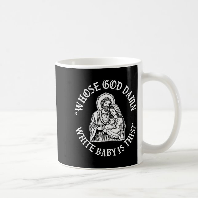 Baby Is This Christian Nativity Parody  Coffee Mug (Right)