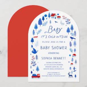 Baby It’s Cold Outside Winter Baby Shower Invitation
