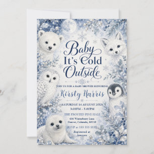 Baby It’s Cold Outside Winter Baby Shower Invitation