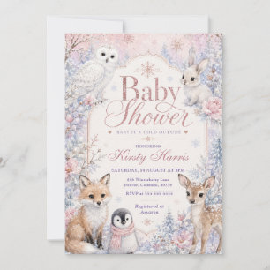 Baby It’s Cold Outside Winter Baby Shower Invitation