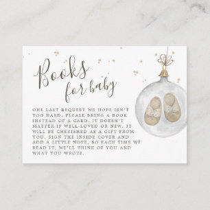 Baby it’s cold outside Winter Books for Baby Enclosure Card