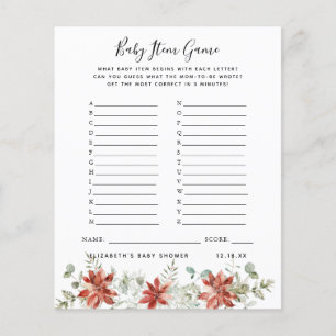 Baby Item Game   Baby Shower Game