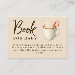 Baby, It's Cocoa Outside Baby Shower Enclosure Card