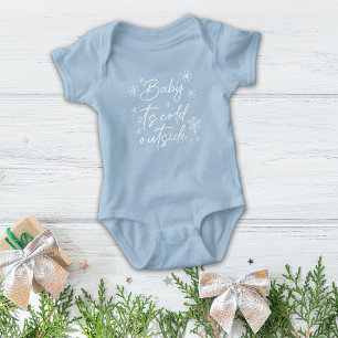 Baby it's cold outside baby bodysuit