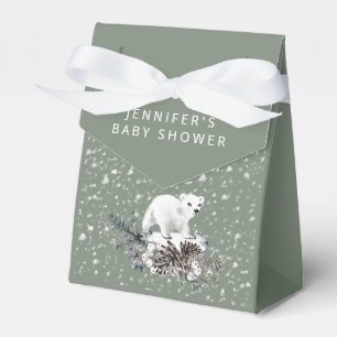 Baby its cold outside baby shower favor box