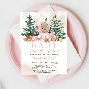 Baby It's Cold Outside Baby Shower Invitation