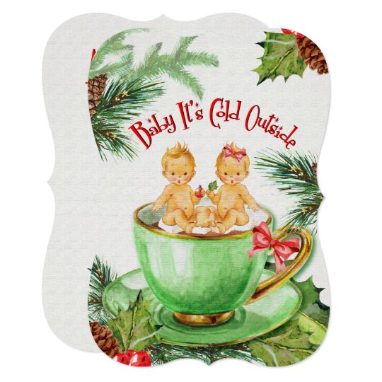 Baby It's Cold Outside | Baby Shower Invitation