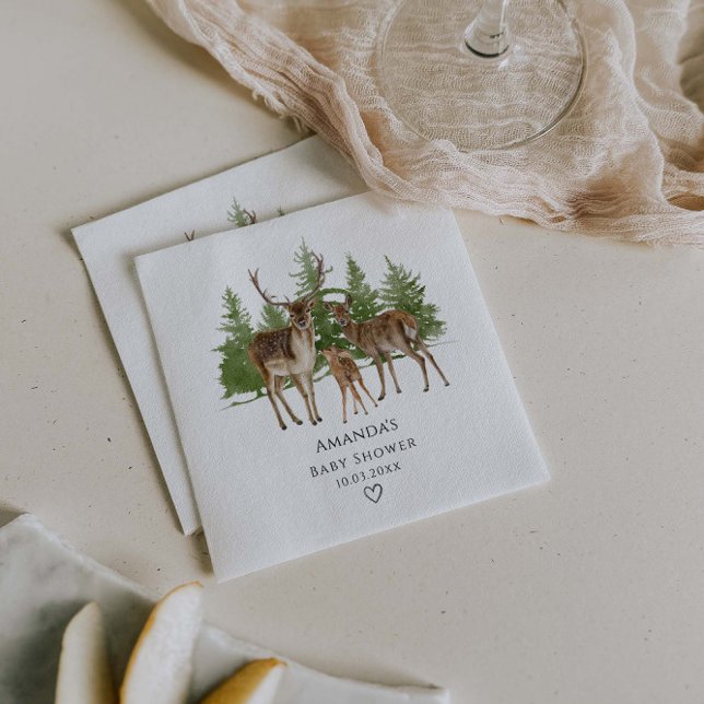 Baby It's Cold Outside Baby Shower Napkin (Creator Uploaded)