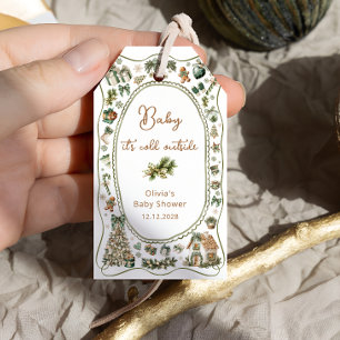 Baby It's Cold Outside Baby Shower Thank You Gift Tags