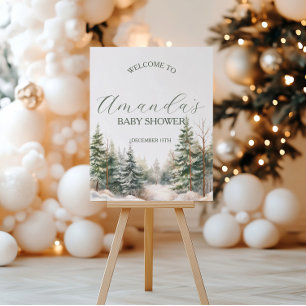 Baby Its Cold Outside Baby Shower Welcome Sign
