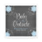 Baby It's Cold Outside Blue Snowflakes Baby Shower
