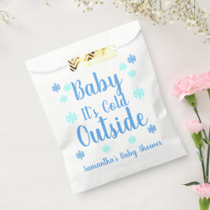 Baby It's Cold Outside Favour Bag