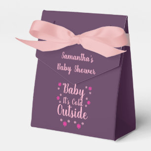 Baby It's Cold Outside Favour Box