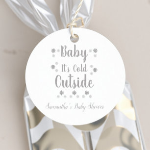 Baby It's Cold Outside Favour Tags