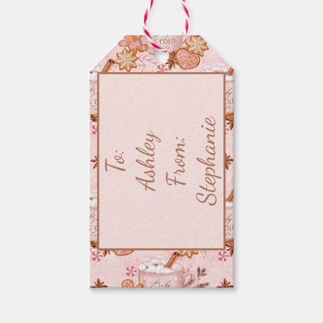 Baby It's Cold Outside Gift Tags (Front)