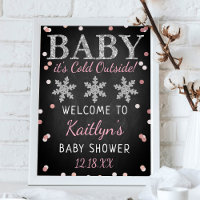 Baby It's Cold Outside Girls Winter Baby Shower