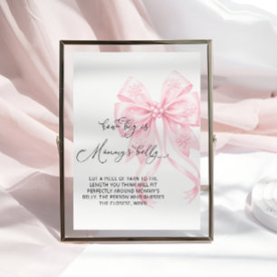 Baby Its Cold Outside How Big is Mummy's Belly Poster