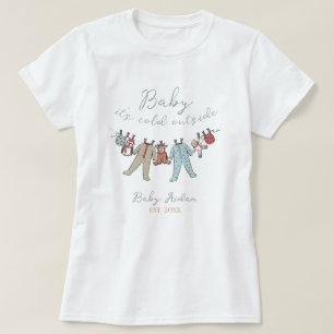 Baby Its Cold Outside Mother to Be Woman's T-Shirt