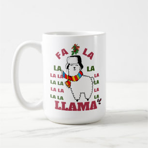 Baby It's Cold Outside Mug - Llama Holiday