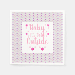 Baby It's Cold Outside Napkin