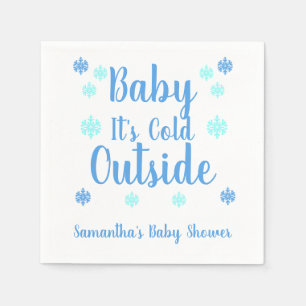 Baby It's Cold Outside Napkin
