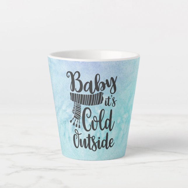 Baby Its Cold Outside Snowman Mug (Front)