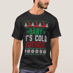 Baby It's Cold Outside Ugly Christmas Sweater