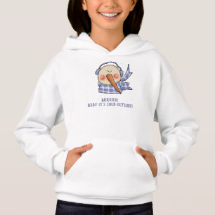 Baby It's Cold Outside Whimsical Snowman Shirt