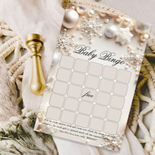 Baby Its Cold Outside Winter Baby Bingo Game