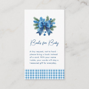 Baby It's Cold Outside Winter Baby Shower  Enclosure Card