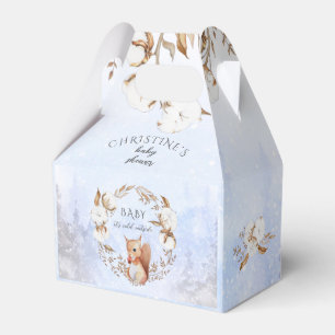 Baby It's Cold Outside Winter Baby Shower  Favour Box