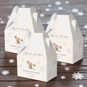 Baby It's Cold Outside Winter Baby Shower Favours Favour Box