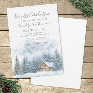 Baby It's Cold Outside Winter Baby Shower Invitation