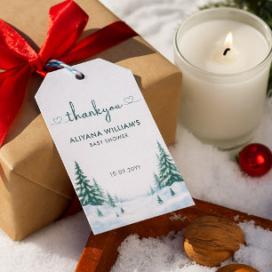 Baby Its Cold Outside Winter Baby Shower Party Gift Tags