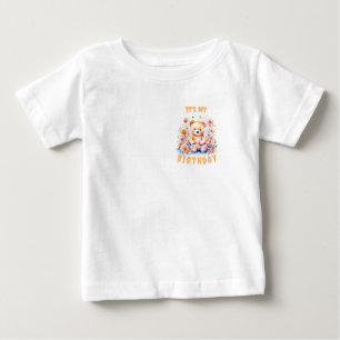 Baby its my birthday  baby T-Shirt