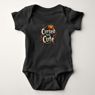 Baby Jack-O-Lantern Cursed To Be Cute Bodysuit