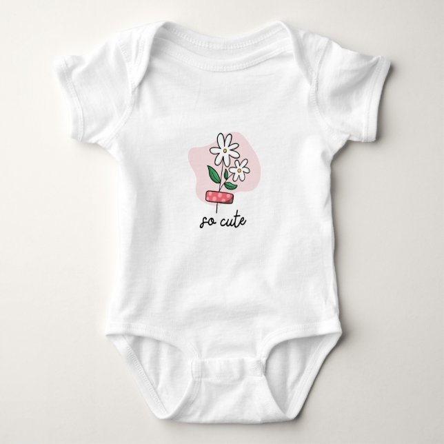 Baby jersey bodysuit (Front)