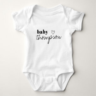 Baby Jersey Bodysuit
