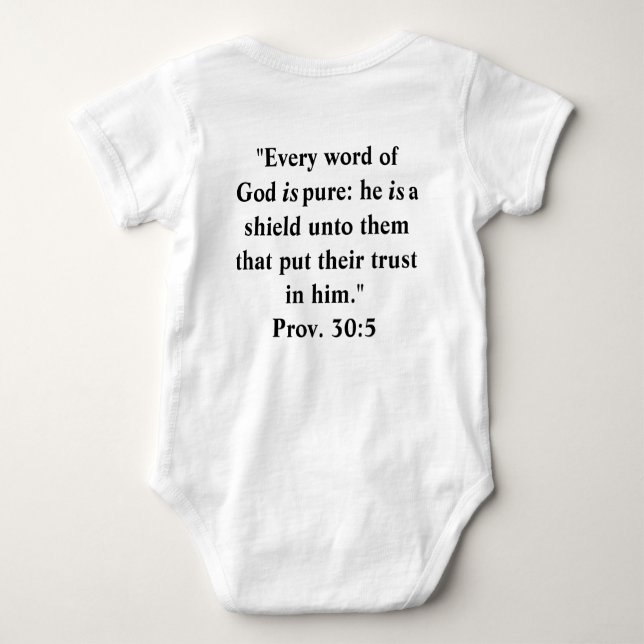 Baby Jersey Bodysuit (Back)