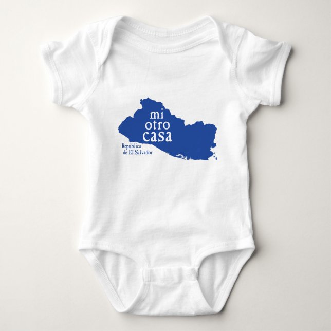 Baby Jersey Bodysuit EL SALVADOR (Front)