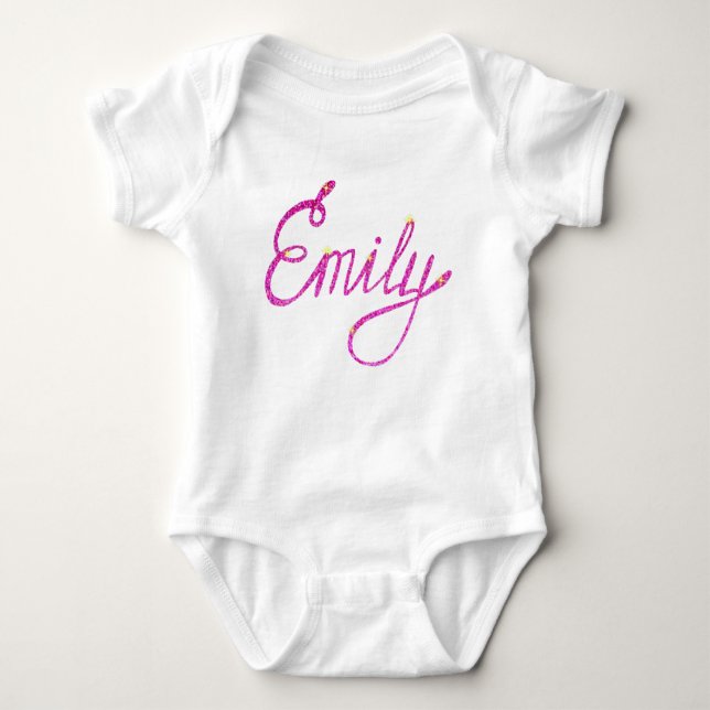 Baby Jersey Bodysuit Emily (Front)