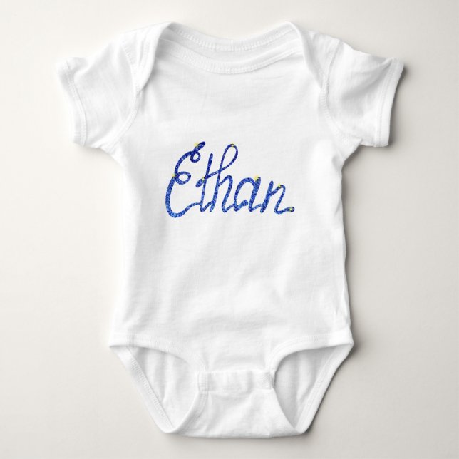 Baby Jersey Bodysuit Ethan (Front)