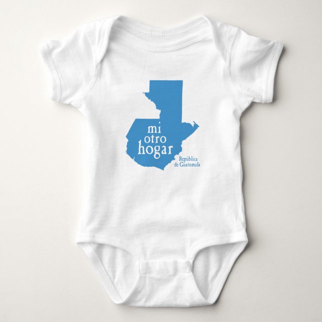 Baby Jersey Bodysuit GUATEMALA (Front)