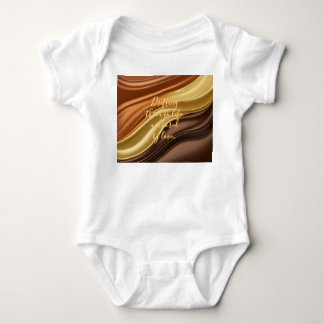 Baby jersey bodysuit in stylish graphic