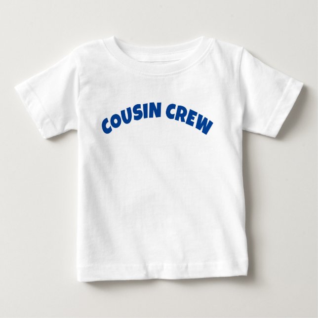 Baby Jersey cousin crew t-shirt (Front)
