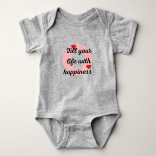 Baby jersey suit bodysuit