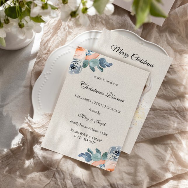 Baby Jesus And Lamb Christmas Invitation (Creator Uploaded)