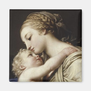 Baby Jesus and Mary Magnet