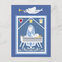 Baby Jesus and Mary nativity