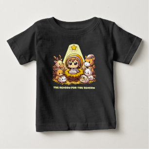 Baby Jesus: Chibi Nativity T-Shirt